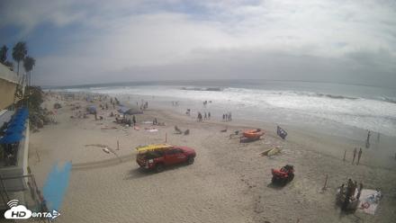 17th St. Del Mar Beach - 4K SW Live Webcam - Jun 5, 2026, 3:13pm PDT