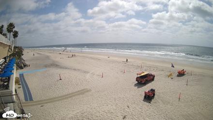 17th St. Del Mar Beach - 4K SW Live Webcam - Apr 30, 2026, 3:20pm PDT