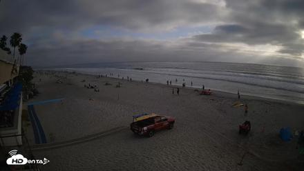 17th St. Del Mar Beach - 4K SW Live Webcam - May 9, 2026, 6:23pm PDT