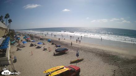 17th St. Del Mar Beach - 4K SW Live Webcam - Sep 13, 2026, 3:04pm PDT