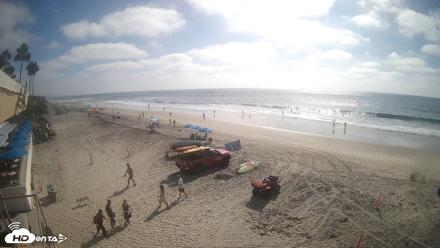 17th St. Del Mar Beach - 4K SW Live Webcam - Sep 25, 2026, 3:37pm PDT