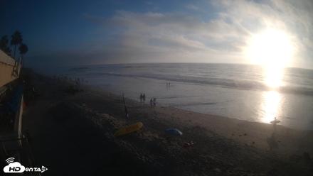 17th St. Del Mar Beach - 4K SW Live Webcam - Oct 8, 2026, 5:53pm PDT