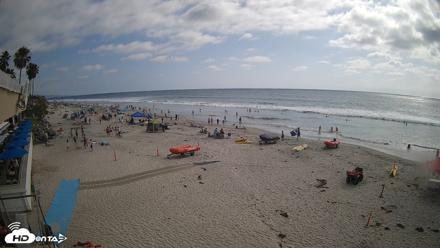 17th St. Del Mar Beach - 4K SW Live Webcam - May 23, 2026, 4:26pm PDT