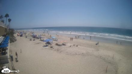 17th St. Del Mar Beach - 4K SW Live Webcam - Aug 11, 2026, 2:24pm PDT