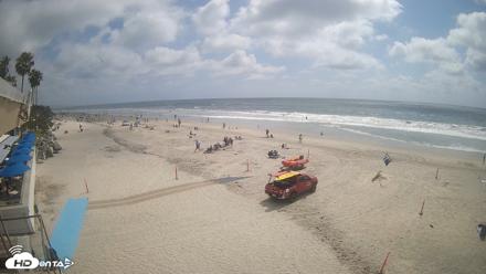 17th St. Del Mar Beach - 4K SW Live Webcam - May 16, 2026, 3:13pm PDT