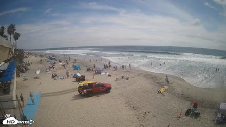 17th St. Del Mar Beach - 4K SW Live Webcam - Jun 6, 2026, 4:19pm PDT