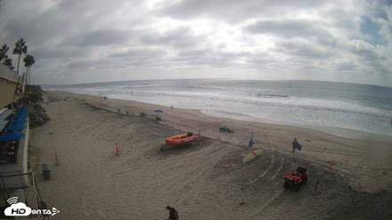 17th St. Del Mar Beach - 4K SW Live Webcam - Sep 23, 2026, 3:10pm PDT
