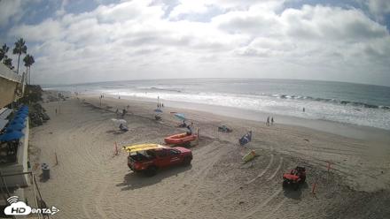 17th St. Del Mar Beach - 4K SW Live Webcam - Sep 23, 2026, 2:34pm PDT
