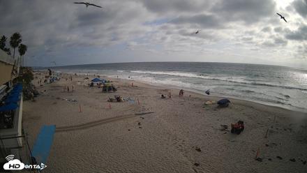 17th St. Del Mar Beach - 4K SW Live Webcam - May 23, 2026, 5:23pm PDT