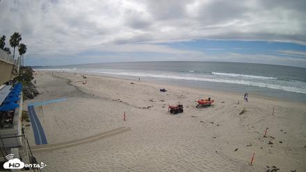 17th St. Del Mar Beach - 4K SW Live Webcam - Apr 21, 2026, 2:22pm PDT