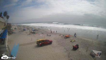 17th St. Del Mar Beach - 4K SW Live Webcam - Jun 5, 2026, 3:12pm PDT