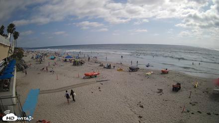 17th St. Del Mar Beach - 4K SW Live Webcam - May 23, 2026, 4:25pm PDT
