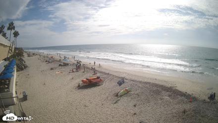 17th St. Del Mar Beach - 4K SW Live Webcam - Sep 20, 2026, 3:37pm PDT