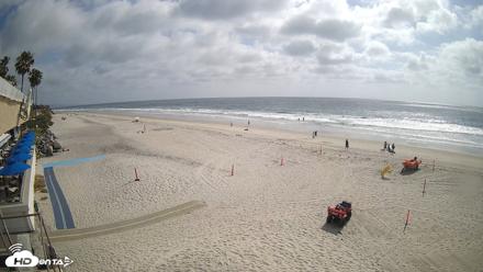 17th St. Del Mar Beach - 4K SW Live Webcam - Apr 30, 2026, 3:58pm PDT