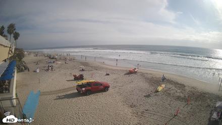 17th St. Del Mar Beach - 4K SW Live Webcam - Jun 6, 2026, 5:22pm PDT