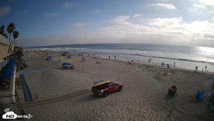 17th St. Del Mar Beach - 4K SW Live Webcam - May 9, 2026, 5:15pm PDT