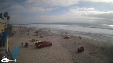 17th St. Del Mar Beach - 4K SW Live Webcam - Jun 5, 2026, 5:09pm PDT