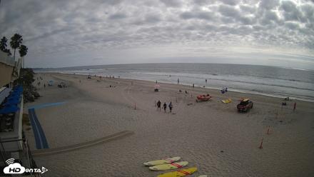 17th St. Del Mar Beach - 4K SW Live Webcam - May 3, 2026, 4:27pm PDT