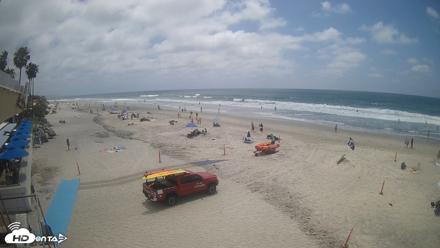 17th St. Del Mar Beach - 4K SW Live Webcam - May 16, 2026, 1:48pm PDT