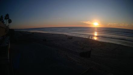 17th St. Del Mar Beach - 4K SW Live Webcam - Dec 3, 2025, 4:28pm PST