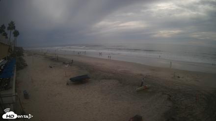 17th St. Del Mar Beach - 4K SW Live Webcam - Sep 27, 2026, 3:35pm PDT