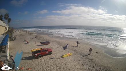 17th St. Del Mar Beach - 4K SW Live Webcam - Jun 9, 2026, 5:17pm PDT