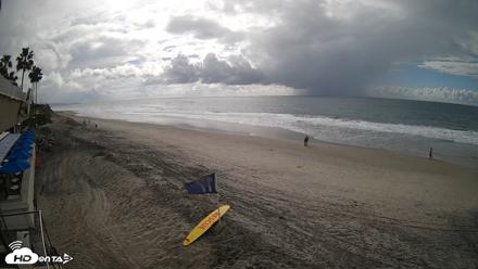 17th St. Del Mar Beach - 4K SW Live Webcam - Oct 23, 2026, 2:35pm PDT