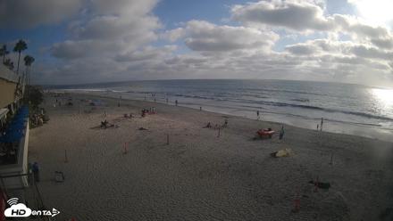 17th St. Del Mar Beach - 4K SW Live Webcam - Aug 12, 2026, 5:47pm PDT