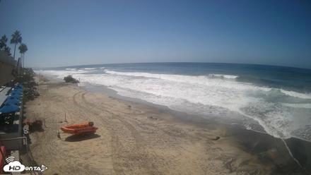 17th St. Del Mar Beach - 4K SW Live Webcam - Sep 29, 2026, 12:23pm PDT