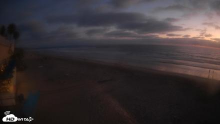 17th St. Del Mar Beach - 4K SW Live Webcam - Jun 20, 2026, 8:26pm PDT