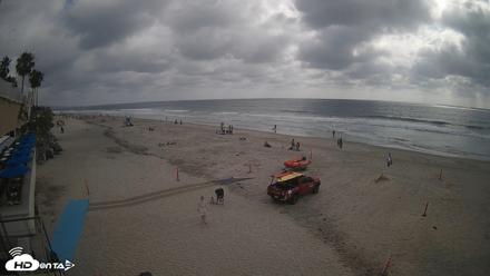 17th St. Del Mar Beach - 4K SW Live Webcam - May 16, 2026, 4:27pm PDT