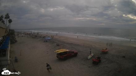 17th St. Del Mar Beach - 4K SW Live Webcam - Sep 26, 2026, 5:11pm PDT