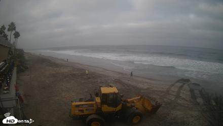 17th St. Del Mar Beach - 4K SW Live Webcam - Sep 30, 2026, 7:42am PDT