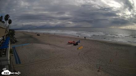 17th St. Del Mar Beach - 4K SW Live Webcam - Apr 12, 2026, 5:12pm PDT