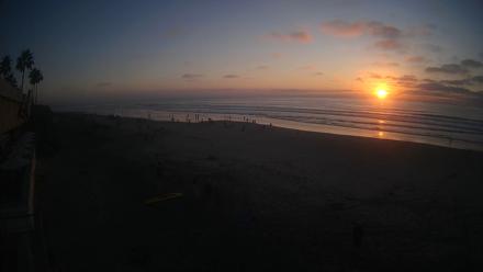 17th St. Del Mar Beach - 4K SW Live Webcam - Nov 8, 2025, 4:45pm PST