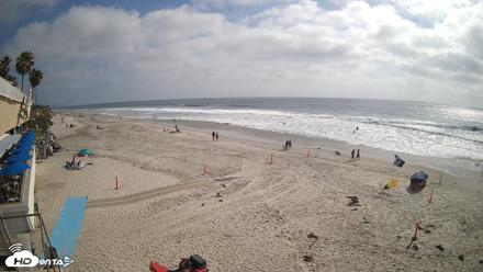 17th St. Del Mar Beach - 4K SW Live Webcam - May 21, 2026, 4:35pm PDT