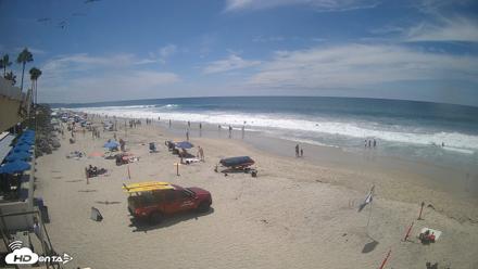 17th St. Del Mar Beach - 4K SW Live Webcam - Aug 15, 2026, 1:07pm PDT