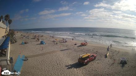 17th St. Del Mar Beach - 4K SW Live Webcam - Jun 26, 2026, 5:43pm PDT