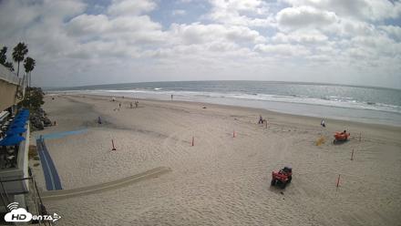 17th St. Del Mar Beach - 4K SW Live Webcam - Apr 30, 2026, 3:20pm PDT