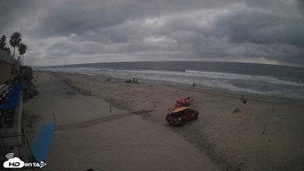 17th St. Del Mar Beach - 4K SW Live Webcam - May 16, 2026, 5:34pm PDT