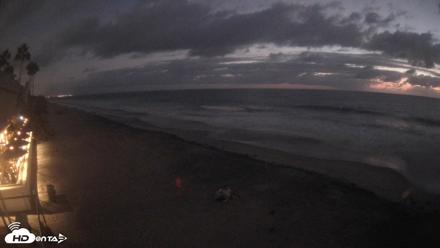 17th St. Del Mar Beach - 4K SW Live Webcam - Sep 21, 2026, 7:25pm PDT