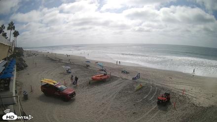 17th St. Del Mar Beach - 4K SW Live Webcam - Sep 23, 2026, 2:34pm PDT