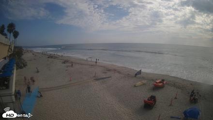 17th St. Del Mar Beach - 4K SW Live Webcam - Jun 23, 2026, 5:25pm PDT
