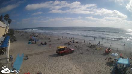 17th St. Del Mar Beach - 4K SW Live Webcam - Jun 25, 2026, 4:54pm PDT