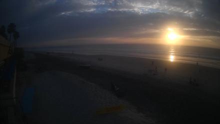 17th St. Del Mar Beach - 4K SW Live Webcam - Feb 5, 2026, 5:01pm PST