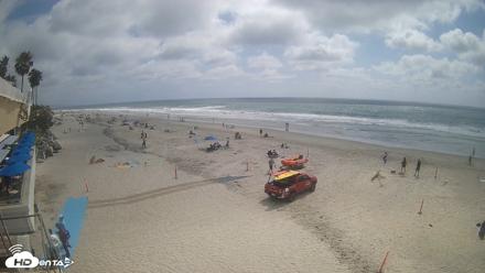 17th St. Del Mar Beach - 4K SW Live Webcam - May 16, 2026, 3:07pm PDT