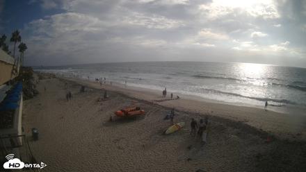 17th St. Del Mar Beach - 4K SW Live Webcam - Sep 20, 2026, 4:41pm PDT