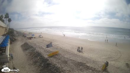 17th St. Del Mar Beach - 4K SW Live Webcam - Oct 8, 2026, 3:03pm PDT