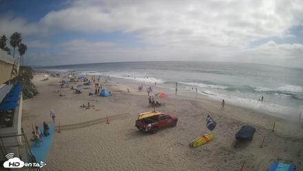 17th St. Del Mar Beach - 4K SW Live Webcam - Jun 10, 2026, 4:10pm PDT
