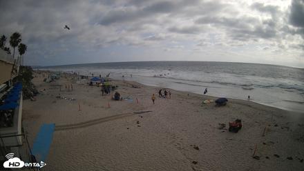 17th St. Del Mar Beach - 4K SW Live Webcam - May 23, 2026, 5:15pm PDT